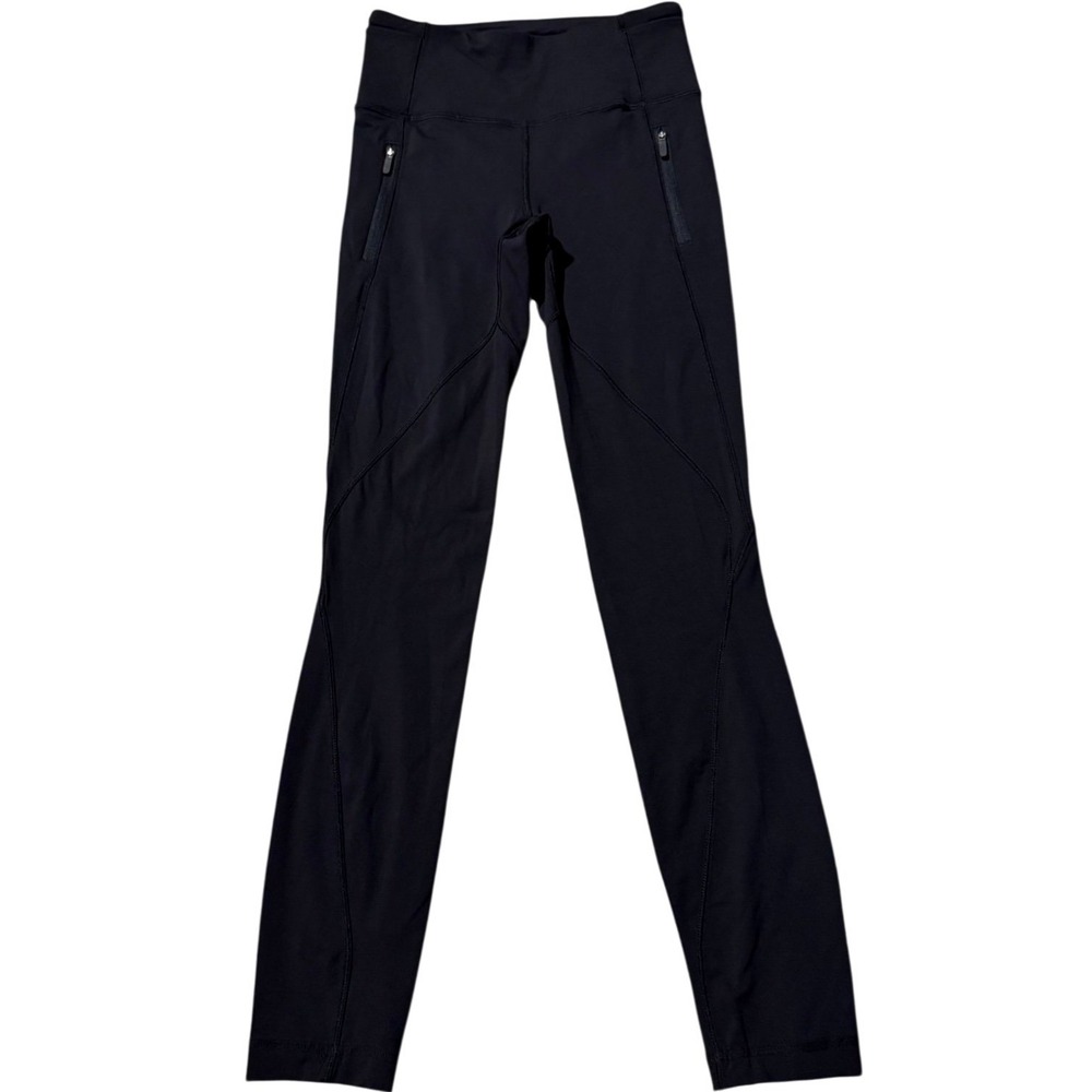 Lululemon Run It Out Tight black  size 4 28 in inseam